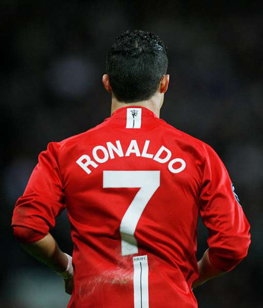 Nameset Ronaldo 7 Manchester United 2008 2009 Champion League home