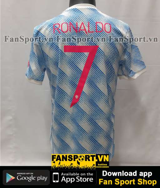 Áo Ronaldo 7 Manchester United 2021 2022 away shirt jersey GM4621
