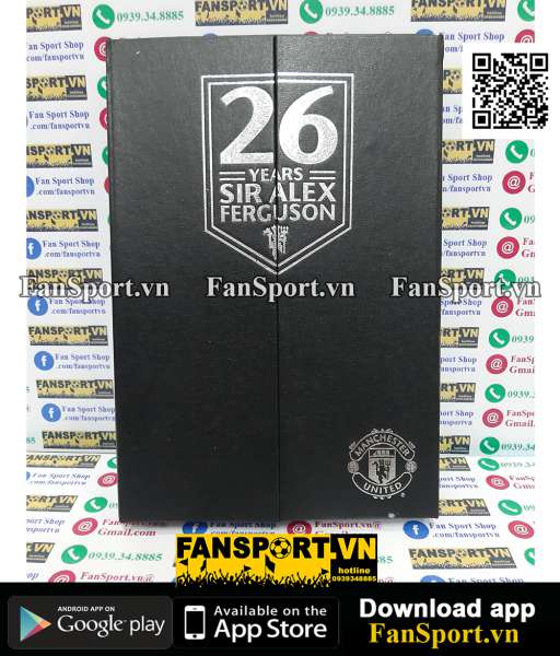Badge 26 years Sir Alex Ferguson Manchester United box set shirt 2077
