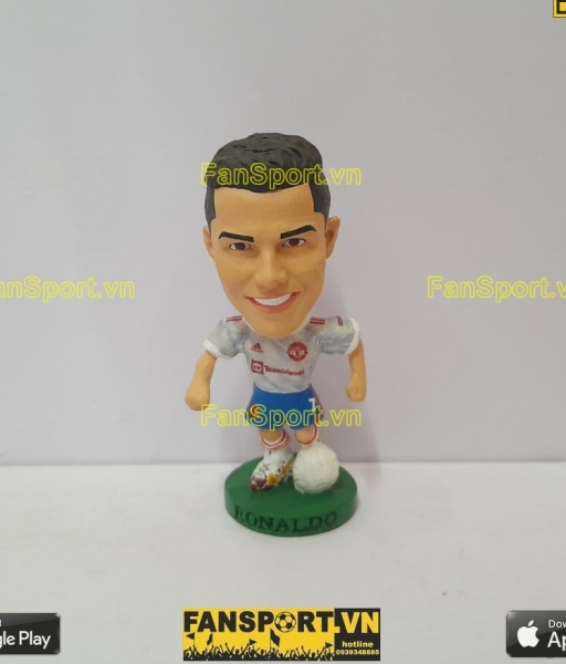 Tượng Ronaldo 7 Manchester United 2021 2022 away repaint corinthian