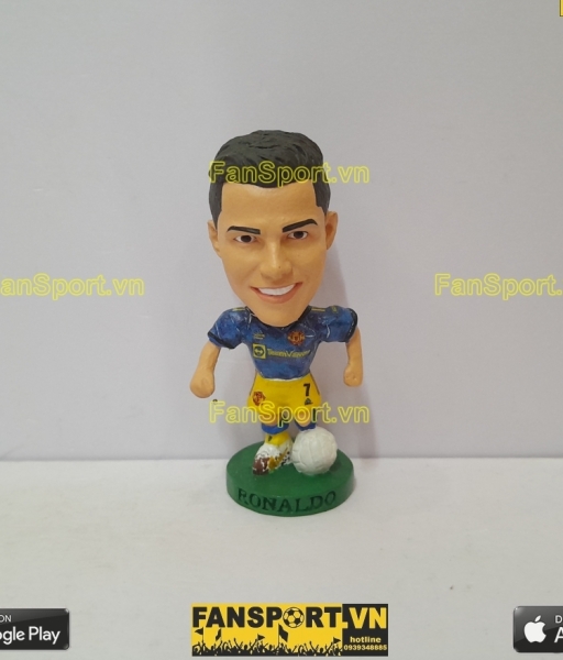 Tượng Ronaldo 7 Manchester United 2021 2022 third repaint corinthian