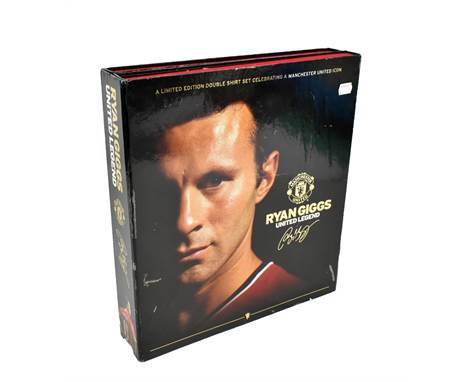 Box áo Giggs Manchester United 1991-2011 20th shirt jersey limited
