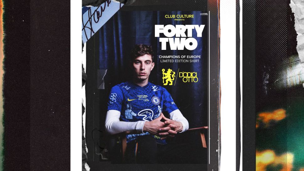 Box áo Chelsea Champion League Winner 2021 Forty Two limited shirt 395