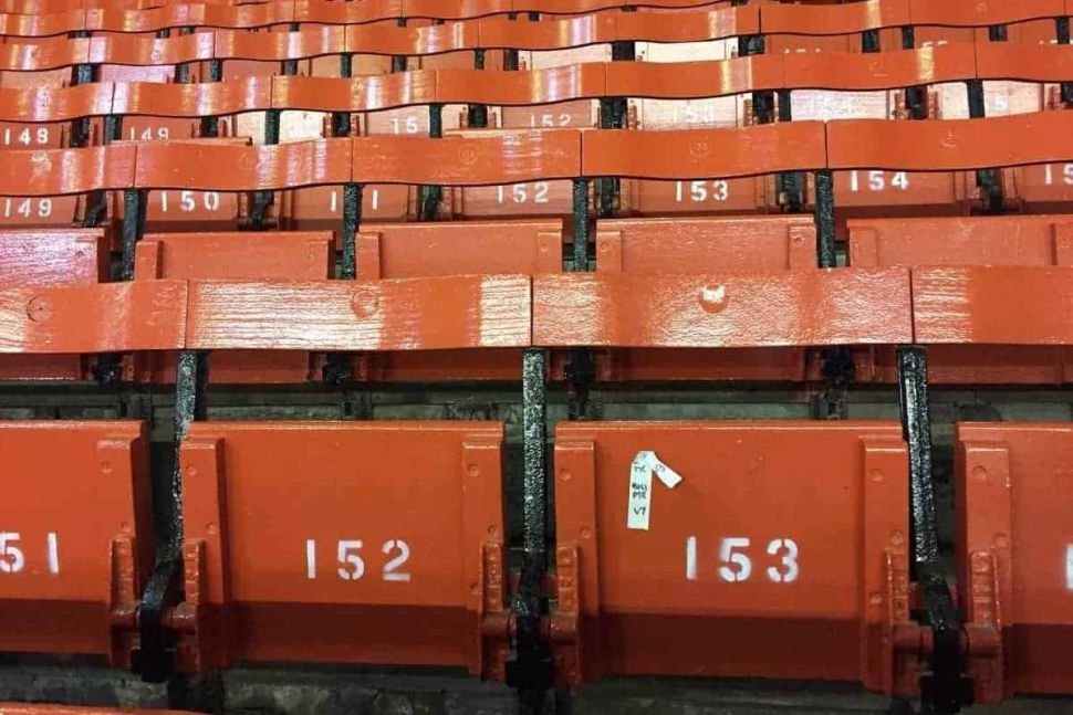Liverpool Wooden Seat Main Stand 1892-2014 Anfield box set limited