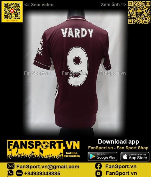 Áo Vardy 9 Leicester City FA Cup Final 2021 2020 shirt jersey FI6187