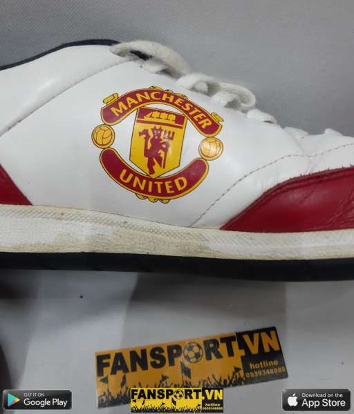 Giày Nike ID Manchester United shoes 317559-995 white 2007-2008