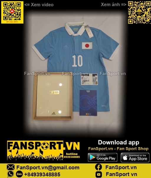 Box Minamino 10 Japan 100th years 1921-2021 shirt jersey Nhật FZ6751