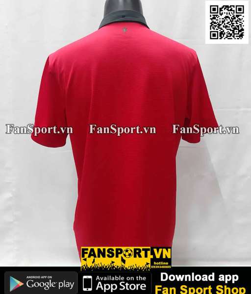 Áo đấu Manchester United 2013-2014 home shirt jersey red 532837 Nike L