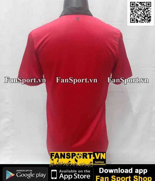 Áo đấu Manchester United 2013-2014 home shirt jersey red 532837 Nike S