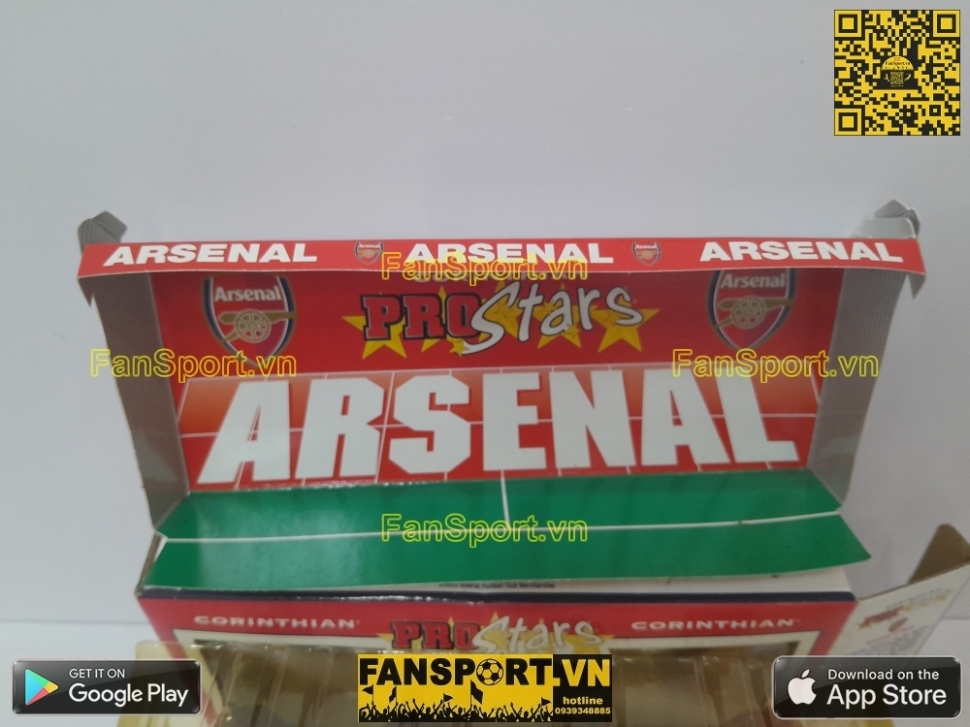 Box tượng Arsenal 2002 2003 corinthian Pack set ProStars figure