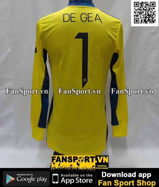 Áo De Gea 1 Manchester United 2020-2021 yellow shirt goalkeeper GK