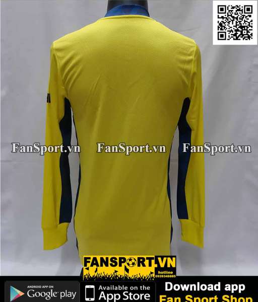 Áo thủ môn Manchester United 2020-2021 home yellow shirt goalkeeper GK