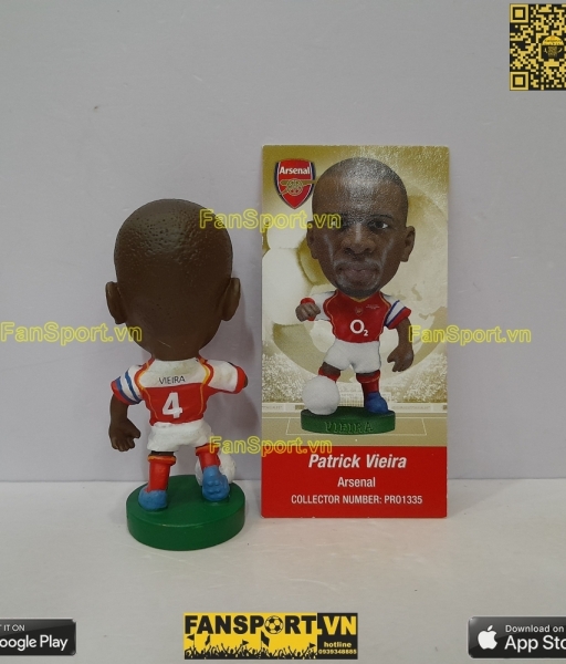 Tượng Patrick Vieira Arsenal FA Cup Final 2005 home corinthian PRO1335