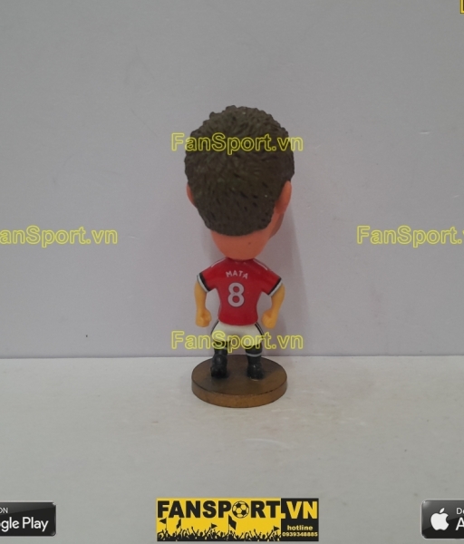 Tượng Juan Mata 8 Manchester United 2017 2018 home red soccerwe