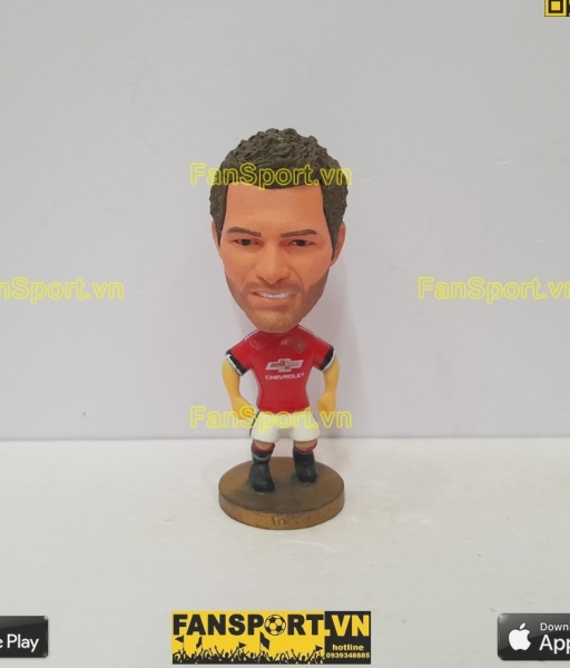 Tượng Juan Mata 8 Manchester United 2017 2018 home red soccerwe