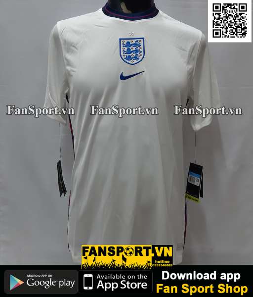 Áo đấu England 2020 2021 2022 home white jersey shirt BNWT