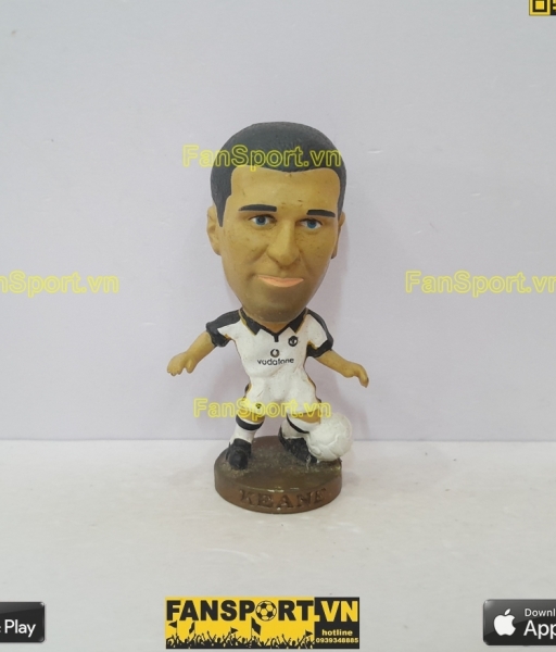 Tượng Keane 16 Manchester United 2001 2002 away corinthian CG174 gold