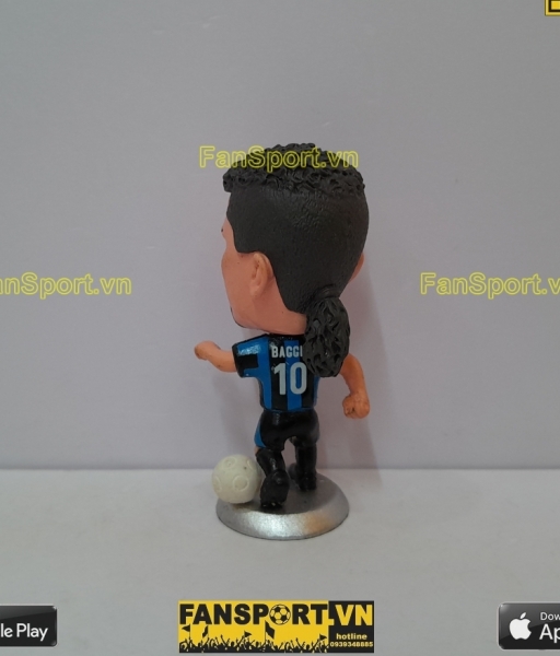 Tượng Roberto Baggio 10 Inter Milan 1998 1999 home blue black kodoto