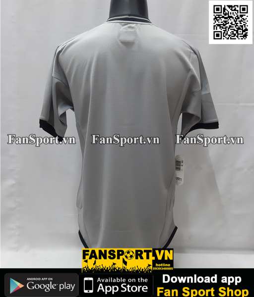 Áo Manchester United 2001-2002 home goalkeeper shirt jersey grey GK