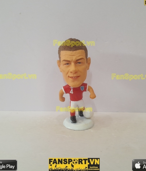 Tượng Steven Gerrard 4 England 2010-2011-2012 away red kodoto