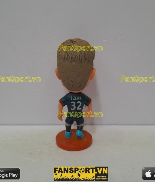 Tượng David Beckham 32 PSG 2013-2014 home blue kodoto soccerwe