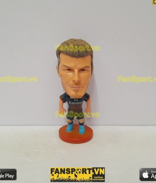 Tượng David Beckham 32 PSG 2013-2014 home blue kodoto soccerwe