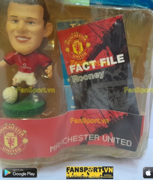 Tượng Rooney 8 Manchester United 2004 2005 2006 home corinthian PR004