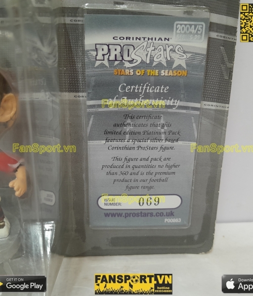 Tượng Rooney 8 Manchester United 2005-2006 home corinthian 069 PP1166