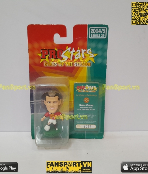 Tượng Rooney Manchester United 2004 2005 2006 home corinthian PRO1166