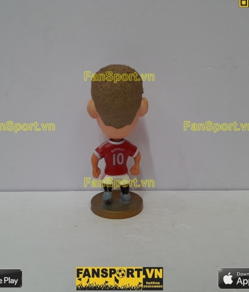 Tượng Wayne Rooney 10 Manchester United 2015 2016 home red soccerwe