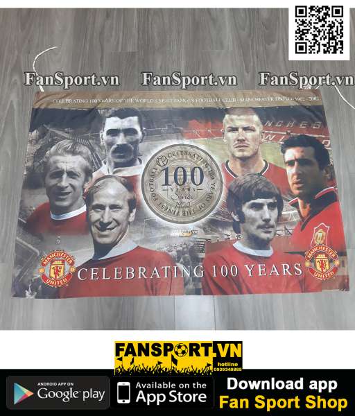 Banner Manchester United 100 year of the theater