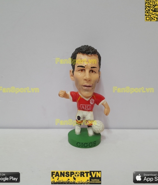 Tượng Giggs 11 Manchester United 2006 2007 home red corinthian PRO1657