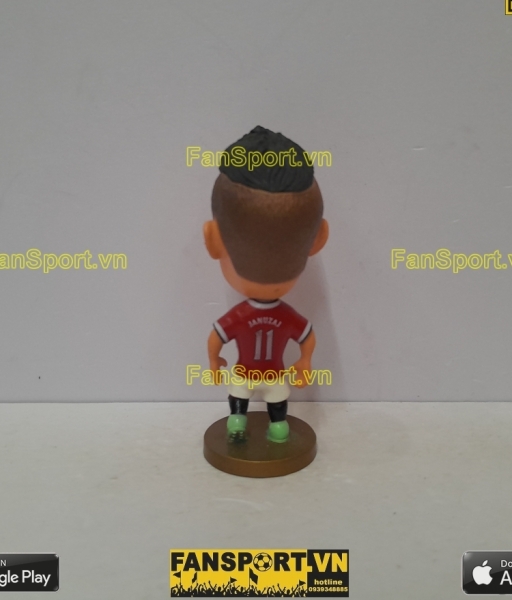 Tượng Adnan Januzaj 11 Manchester United 2014 2015 home red soccerwe