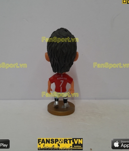 Tượng Ronaldo 7 Manchester united 2007 2008 2009 home red kodoto