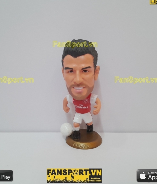 Tượng cầu thủ Cesc Fabregas 4 Arsenal 2011-2012 home red kodoto ball