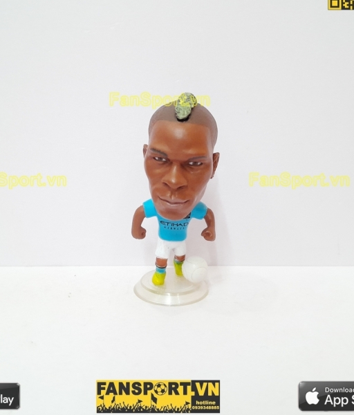 Tượng Mario Balotelli 45 Manchester City 2012 2013 home blue kodoto