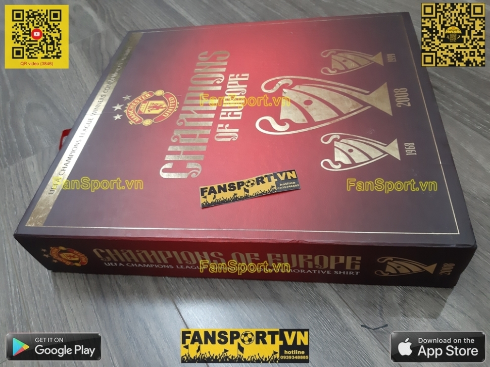 Box 2008 Manchester United Winner Champion League home shirt 237924