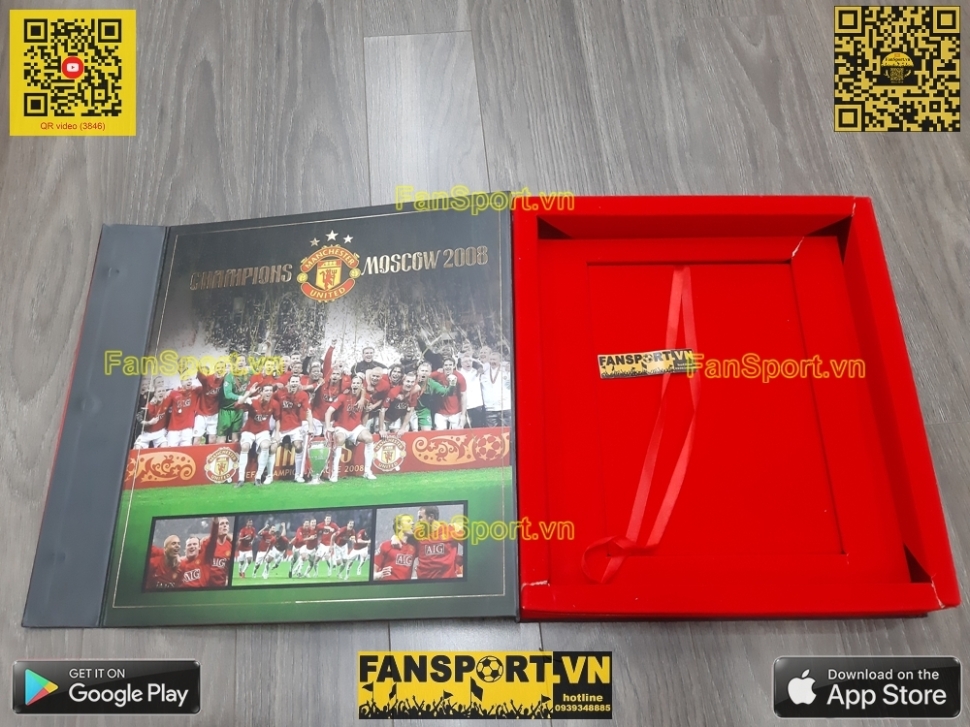 Box 2008 Manchester United Winner Champion League home shirt 237924