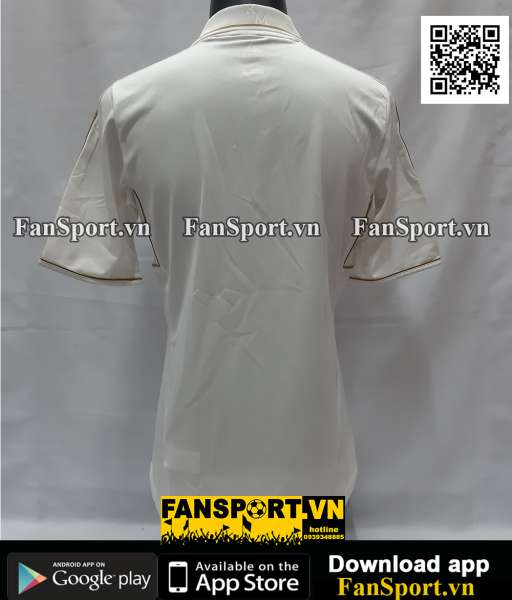 Áo đấu Real Madrid 2011 2012 home white shirt jersey M BNWT V13659 