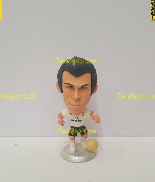 Tượng Gareth Bale 3 Tottenham Hotspur 2011 2012 home white kodoto ball