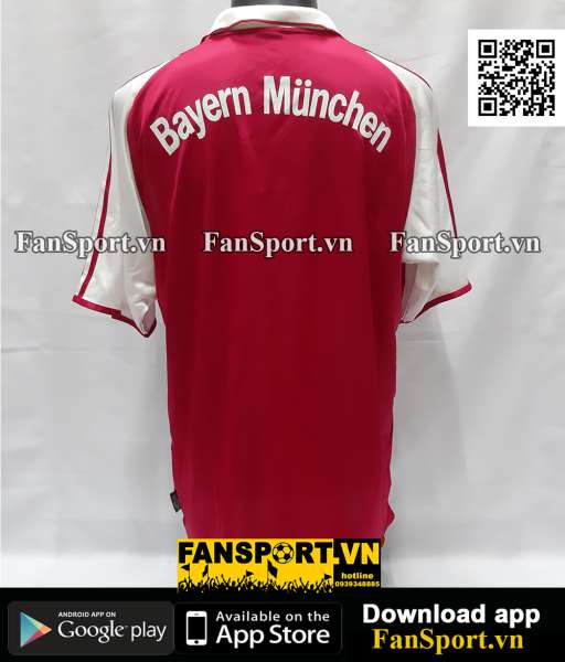 Áo đấu Bayern Munich 2003 2004 2005 München home shirt jersey 303212