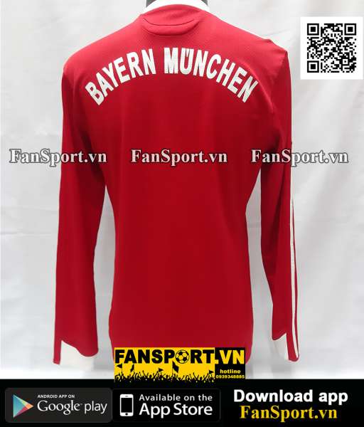 Áo đấu Bayern Munich 2009 2010 München home shirt jersey long E84213