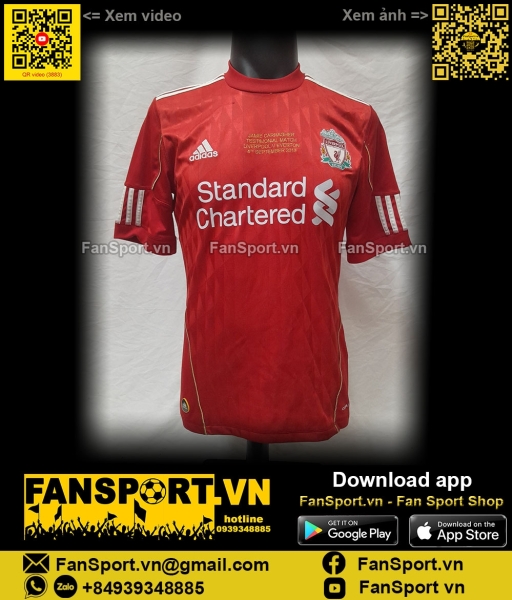 Áo đấu Liverpool Testimonial Carragher 2010 home shirt P96763 Adidas