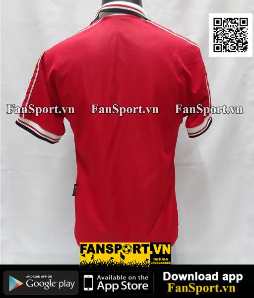 Áo đấu Manchester United 1998-1999 2000 home shirt jersey red