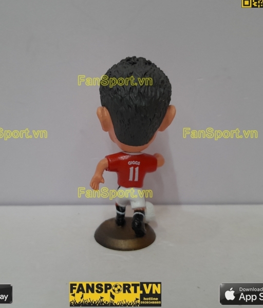 Tượng Ryan Giggs 11 Manchester united 2010 2011 red home kodoto ball