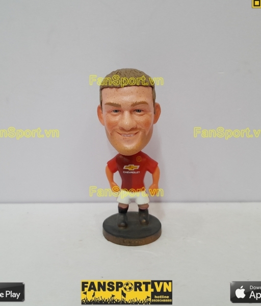 Tượng Wayne Rooney 10 Manchester United 2016 2017 home red soccerwe