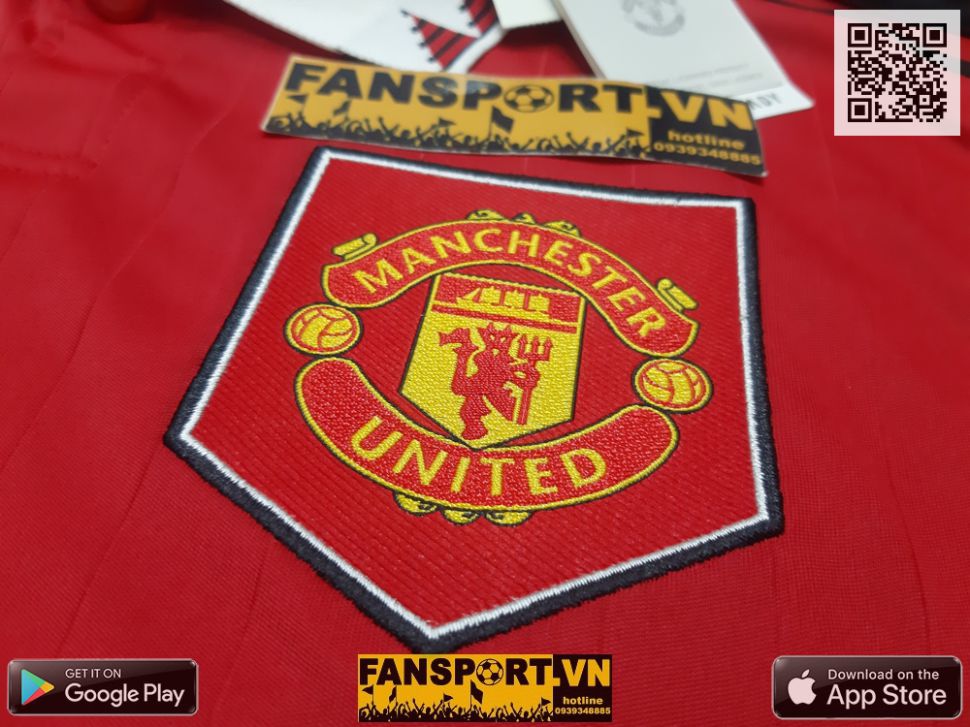 Bộ quần áo khoác Manchester United màu đỏ 2019-2020
