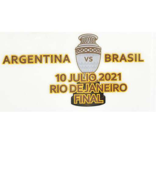 Match detail Copa America Final 2021 Argentina vs Brasil Rio Dejaneiro