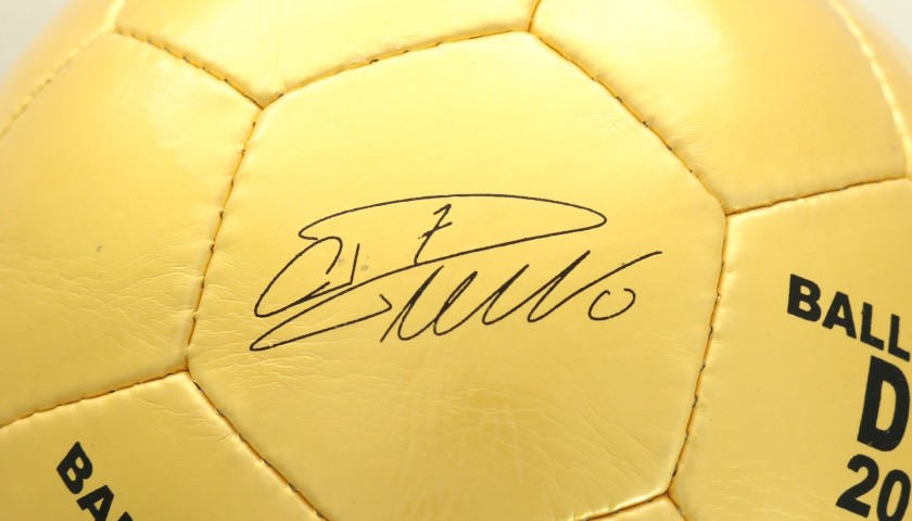Trái bóng chữ ký Ronaldo CR7 museu signed hand ball COA Ballon d'or