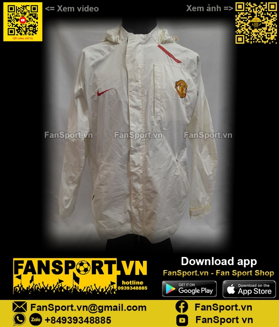 Áo khoác Manchester United Champion League Final 2008 jacket coach